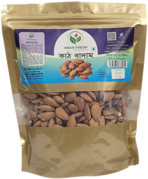 কাঠ বাদাম/Almond Nut (500gm)